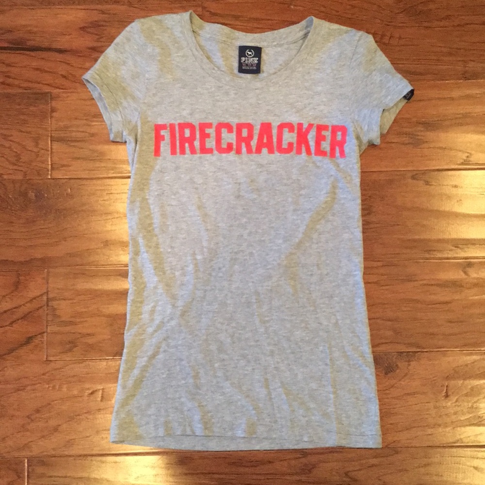 Victoria Secret PINK t-shirt Firecracker tee